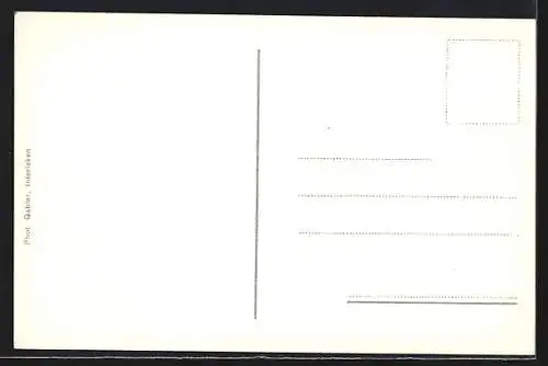 AK Kleine Scheidegg, Ansicht mit Jungfraubahn, Eiger und Mönch