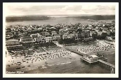 AK Ahlbeck / Ostseebad, Fliegeraufnahme