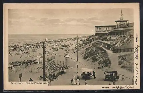 AK Zandvoort, Strand-Panorama