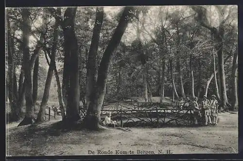 AK Bergen /N. H., De Ronde Kom