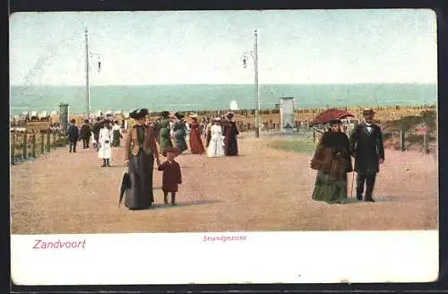 AK Zandvoort, Strandgezicht