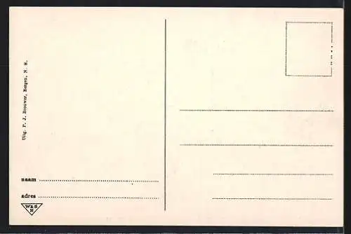 AK Bergen /N. H., De Ronde Kom