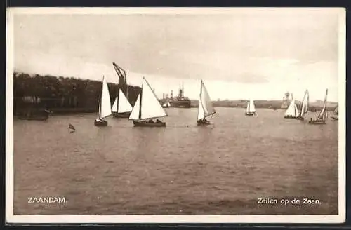 AK Zaandam, Zeilen op Zaan