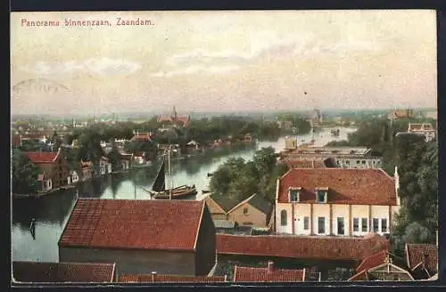AK Zaandam, Panorama binnenzaan