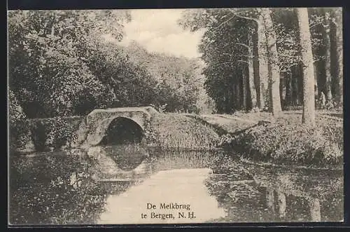AK Bergen /N. H., De Melkbrug