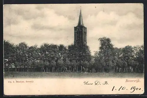 AK Beverwijk, Blick auf die Kirche