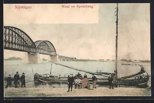 AK Nijmegen, Waal en Spoorbrug