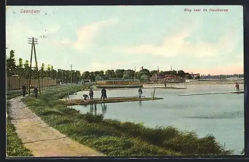 AK Zaandam, Weg naar de Houthaven