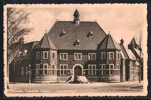 AK Enschede, Twentsche Museum, Lasondersingel