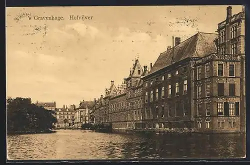 AK `s Gravenhage, Hofvijver