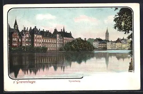 AK s` Gravenhage, Vyverberg