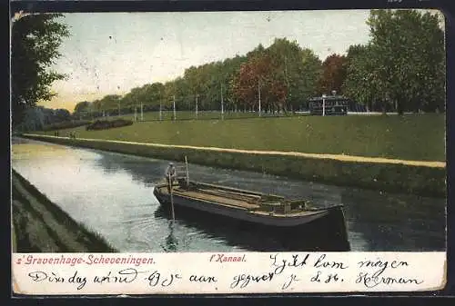 AK s`Gravenhage-Scheveningen, t`Kanaal