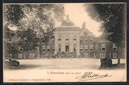 AK `s Gravenhage, Huis ten Bosch