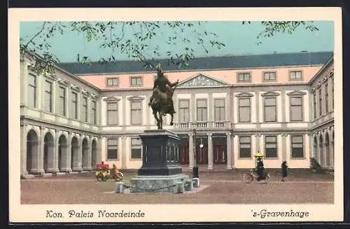 AK `s-Gravenhage, Kon. Paleis Noordeinde