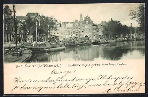AK Haarlem, Het Spaarne de Kaasmarkt