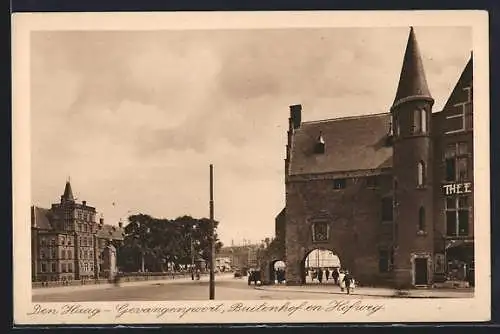 AK Den Haag, Gevangenpoort, Buitenhof en Hofweg