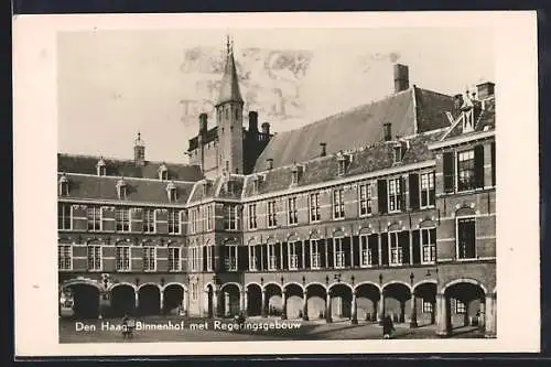 AK Den Haag, Binnenhof met Regeringsgebouw