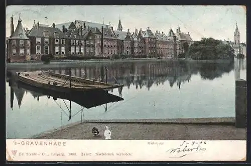 AK `s-Gravenhage, Hofvijver