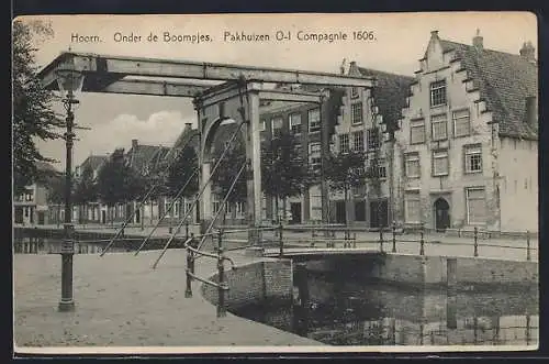 AK Hoorn, Onder de Boompjes, Parkhuizen O-I Compagnie 1606
