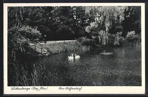 AK Wittenberge /Bez. Pdm., Am Russenteich