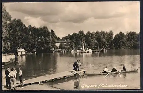 AK Goyatz, Bootsanlegestelle am Schwieloch-See