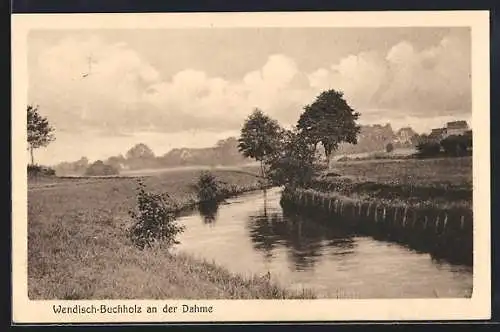 AK Wendisch-Buchholz, Partie an der Dahme