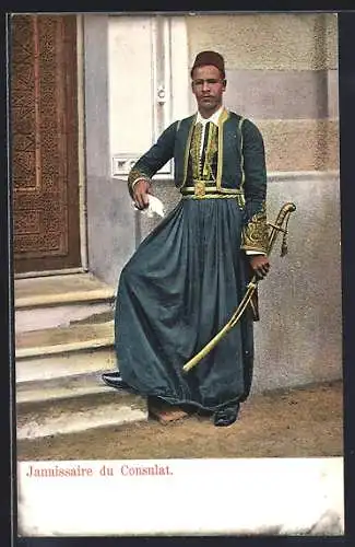 AK Jannissaire du Consulat