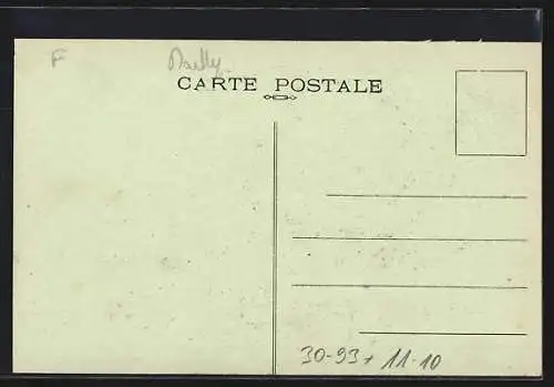 AK Camp de Mailly, Canon de 32 c/m Glissement