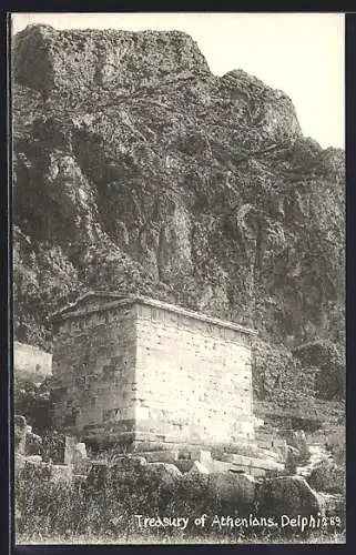 AK Delphi, Treasury of Athenians