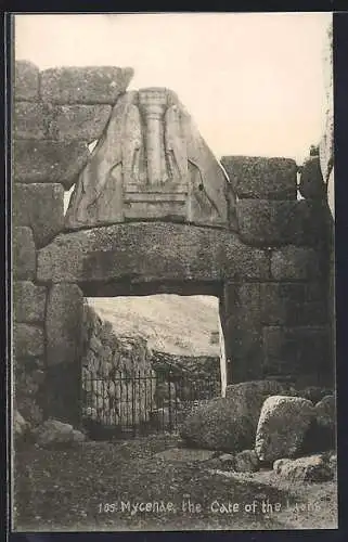 AK Mycenae, The Gare of the Lions