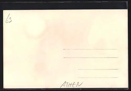 Foto-AK Athens, View from the Acropolis