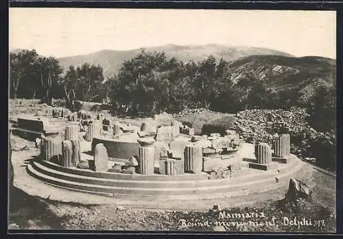 AK Delphi, Marmaria Round Monument