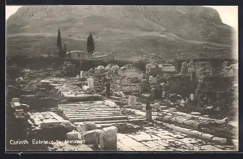 AK Corinth, Entrance to temenos