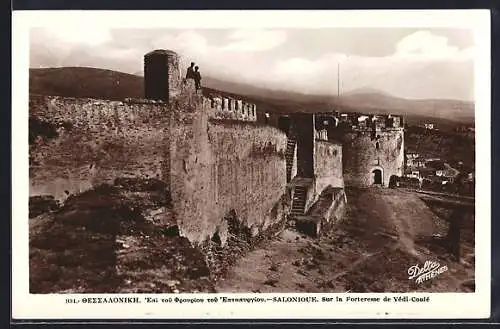 AK Salonique, Sur la Forteresse de Yédi-Coulé