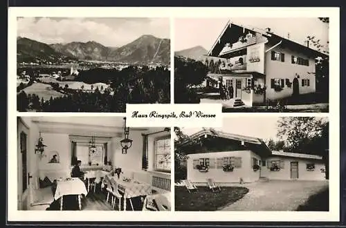 AK Bad Wiessee, Hotel-Haus Ringspitz, Ortsansicht