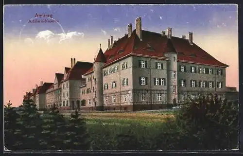 AK Amberg, Artillerie-Kaserne