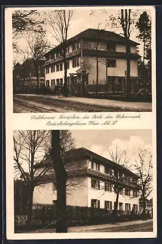 AK Templin /Uckermark, Posterholungsheim Haus Nr. 18