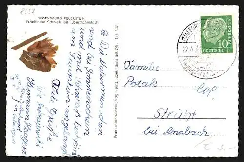 AK Ebermannstadt, Jugendburg Feuerstein