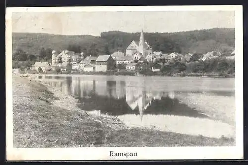 AK Ramspau, Blick auf den Ort