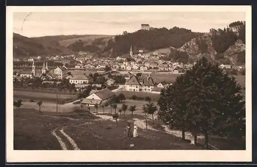 AK Riedenburg /Altmühltal, Blick auf den Ort