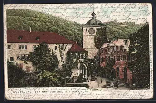 AK Heidelberg, Der Ruprechtsbau mit Wartthurm