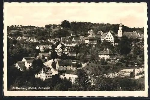 AK Gräfenberg /Fränk. Schweiz, Blick auf die Ortschaft