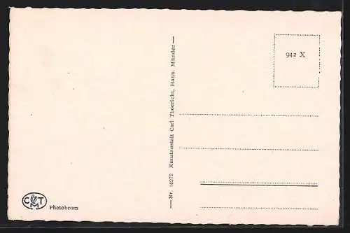 AK Schwalenberg, Partie am Rathaus