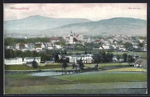 AK Bad Warmbrunn, Totalansicht