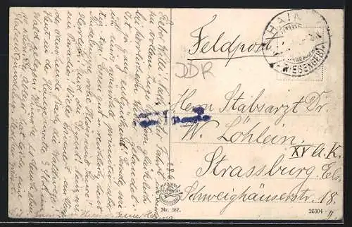 AK Hain i. Riesengebirge, Ortsansicht aus der Vogelschau