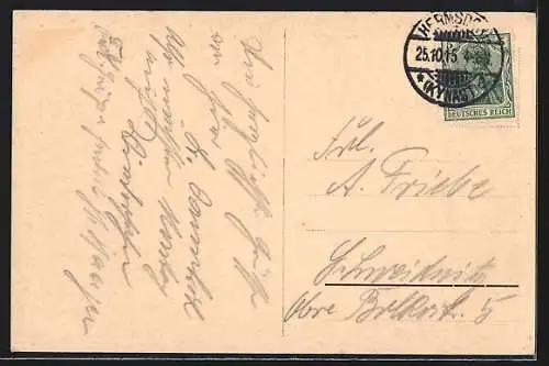 AK Kynast, Burg Kynast, Hungerturm und I. Burghof