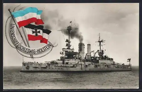 AK Linienschiff Schleswig-Holstein der Reichsmarine