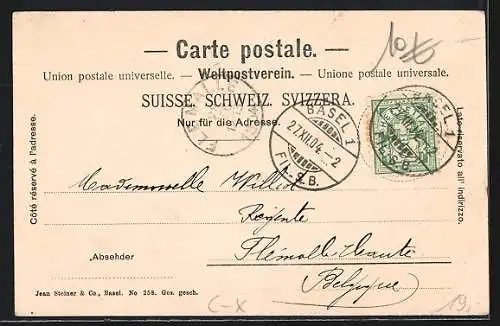 AK Basel, Partie in der Freiestrasse