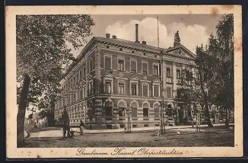 AK Gumbinnen, Kaiserliche Oberepostdirektion