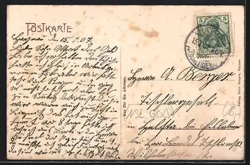 AK Haynau, Ring mit Geschäften